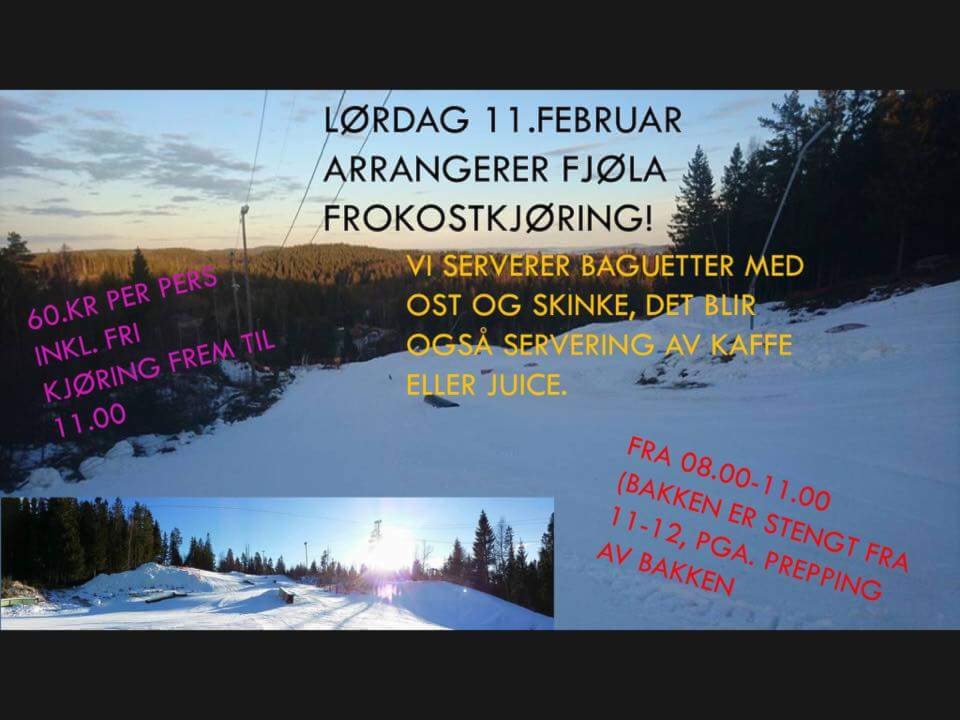 Frokostkjøring i bakken !